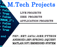 Mtech-Projects